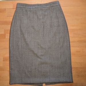 Banana Republic Gray Pencil Skirt size 10